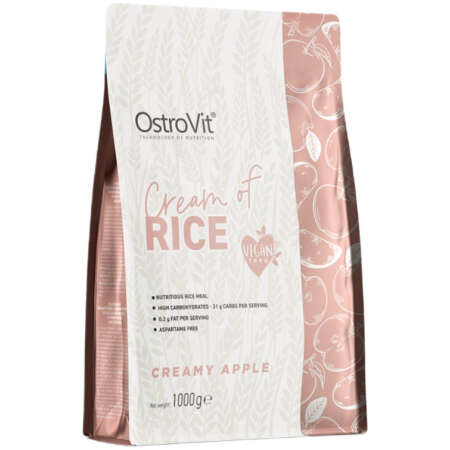 OstroVit Cream of Rice, Creamy Apple - 1000g