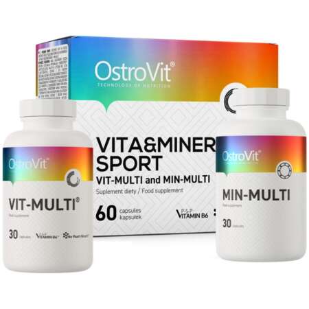 OstroVit VITA&MINERALS Sport - 60 caps