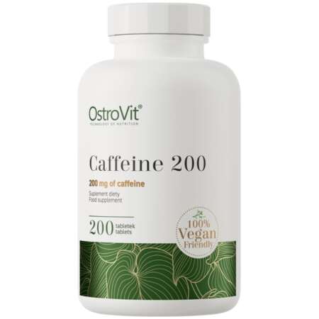 OstroVit Caffeine 200, 200mg - 200 tablets