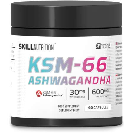 Skill Nutrition KSM-66 Ashwagandha - 90 vegan caps