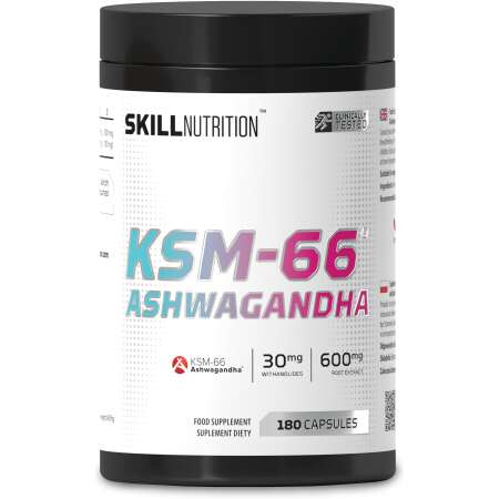 Skill Nutrition KSM-66 Ashwagandha - 180 vegan caps