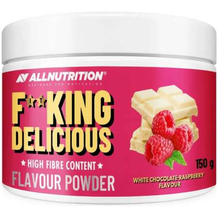 Allnutrition Fitking Delicious Flavour Powder, White Chocolate-Raspberry - 150g