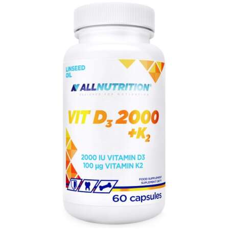 Allnutrition Vit D3 2000 + K2 - 60 caps