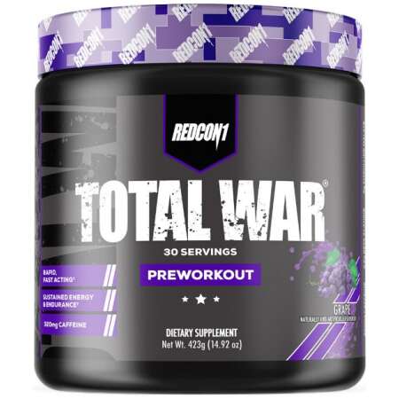 Redcon1 Total War - Preworkout, Grape - 423g