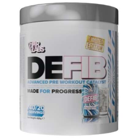 HR Labs Defib V3 - Advanced Pre Workout Catalyst, American Cream Soda (Limited Edition) - 420g
