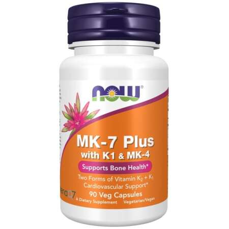 NOW Foods MK-7 Plus with K1 & MK-4 - 90 vcaps