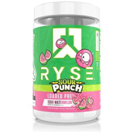 RYSE Loaded Pre, Sour Punch Sour Watermelon - 435g