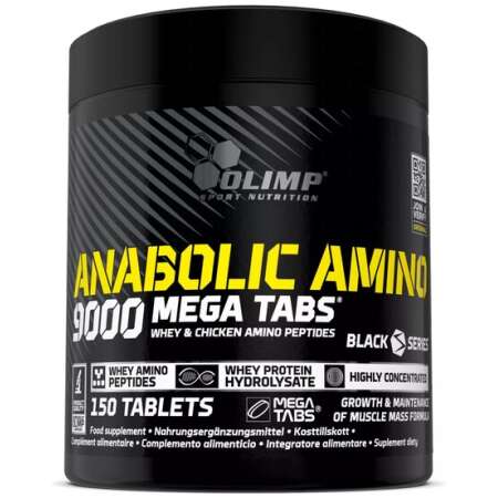Olimp Nutrition Anabolic Amino 9000, Mega Tabs - 150 tabs