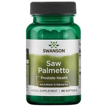 Swanson Saw Palmetto, Maximum Strength - 60 softgels