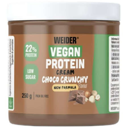 Weider Vegan Protein Cream, Choco Crunchy - 250g