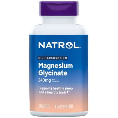 Natrol High Absorption Magnesium Glycinate, 240mg - 60 caps