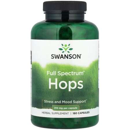 Swanson Full Spectrum Hops, 310mg - 180 caps