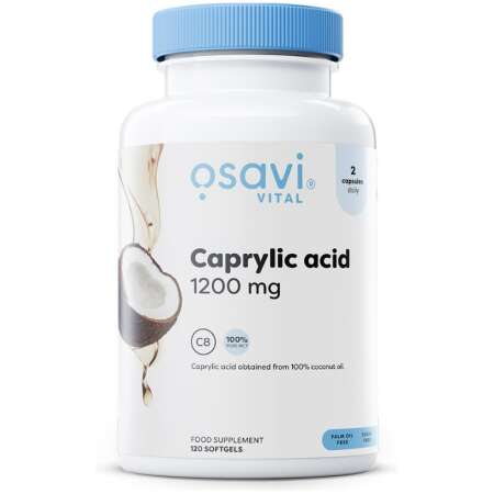 Osavi Caprylic Acid, 1200mg - 120 softgels