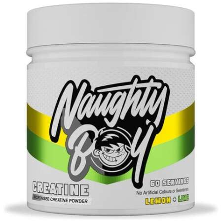 Naughty Boy Creatine, Lemon + Lime - 300g