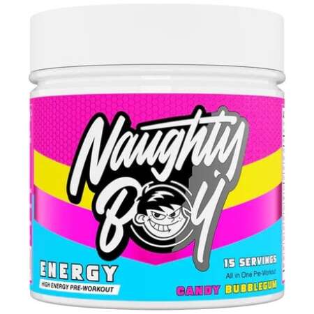 Naughty Boy Energy, Candy Bubblegum - 195g
