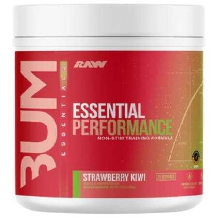 Raw Nutrition Bum Essential Performance, Strawberry Kiwi - 610g