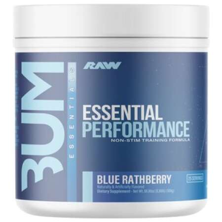 Raw Nutrition Bum Essential Performance, Blue Rathberry - 618g