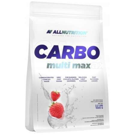 Allnutrition Carbo Multi Max, Strawberry - 1000g