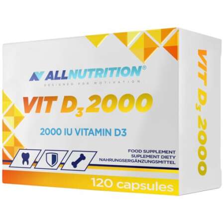 Allnutrition Vit D3 2000, 2000 IU (EAN 5902837739342) - 120 caps