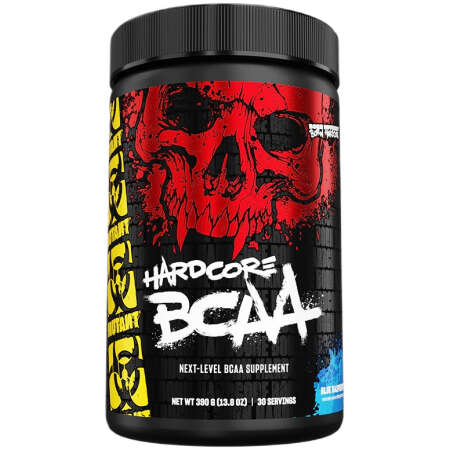 Mutant Hardcore BCAA, Blue Raspberry - 390g