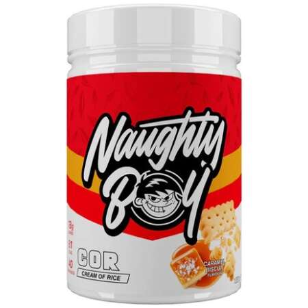 Naughty Boy Cream of Rice, Caramel Biscuit - 1000g