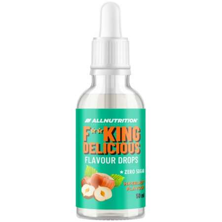 Allnutrition Fitking Delicious Flavour Drops, Hazelnut - 50 ml.