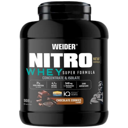 Weider Nitro Whey Super Formula, Chocolate Cookies - 908g