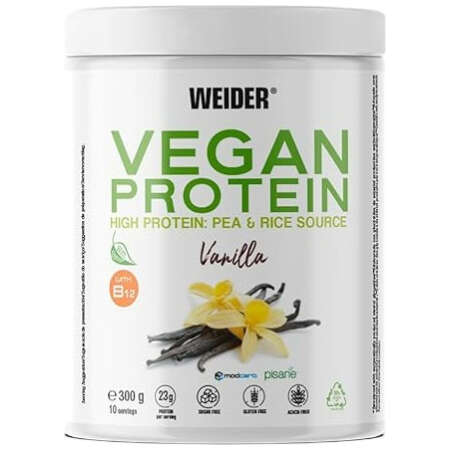 Weider Vegan Protein, Vanilla - 300g