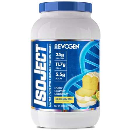 Evogen IsoJect, Iced Lemon Cake - 775g