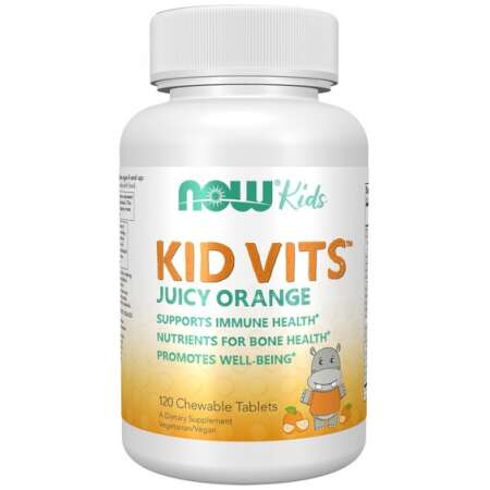 NOW Foods Kid Vits, Juicy Orange - 120 chewables