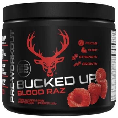 Bucked Up Bucked Up Pre-Workout, Blood Raz - 282g