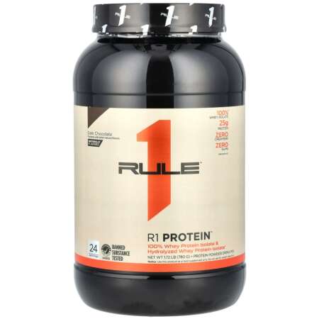 Rule One R1 Protein Naturally Flavored, Dark Chocolate - 780g