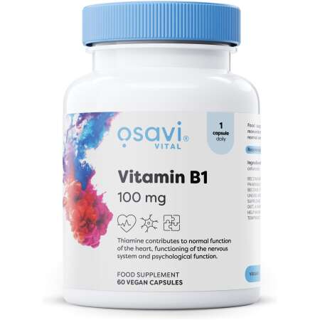 Osavi Vitamin B1, 100mg - 60 vegan caps