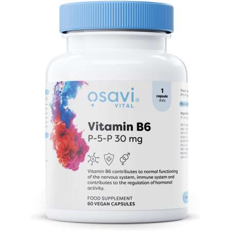Osavi Vitamin B6 - P-5-P, 30mg - 60 vegan caps