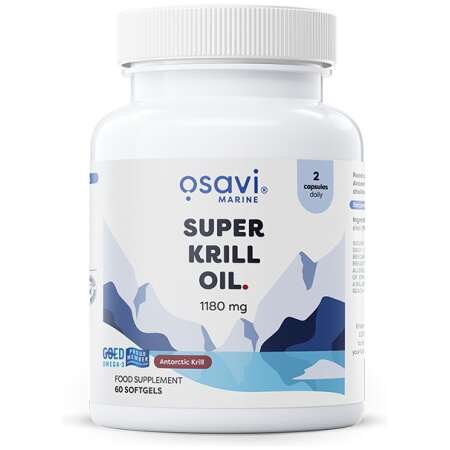 Osavi Super Krill Oil, 1180mg - 60 softgels