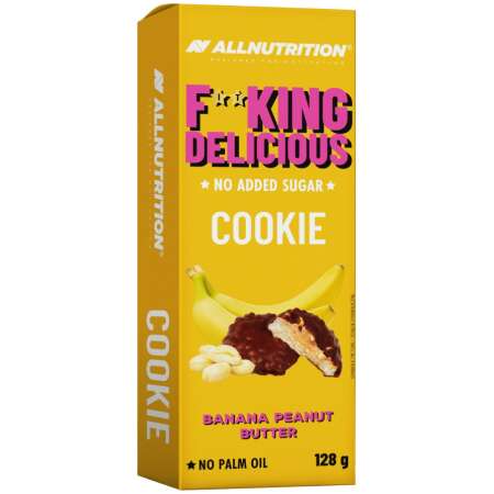 Allnutrition Fitking Delicious Cookie, Banana Peanut Butter - 128g