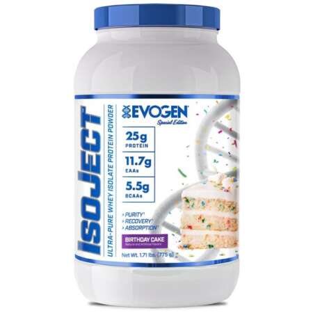 Evogen IsoJect, Birthday Cake - 775g