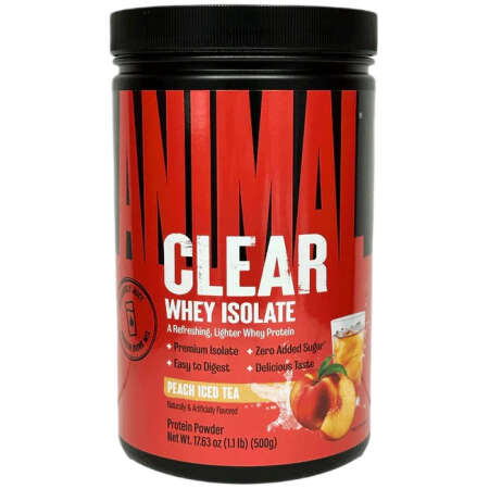 Animal Animal Clear Whey Isolate, Peach Iced Tea - 500g