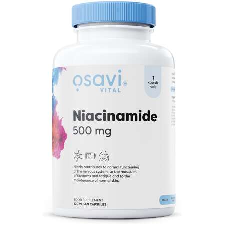 Osavi Niacinamide, 500mg - 120 vegan caps