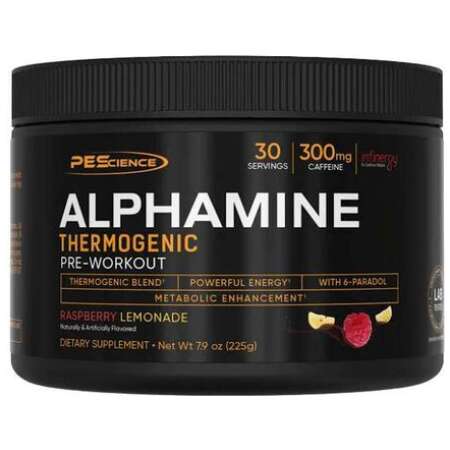 PEScience Alphamine, Raspberry Lemonade - 225g
