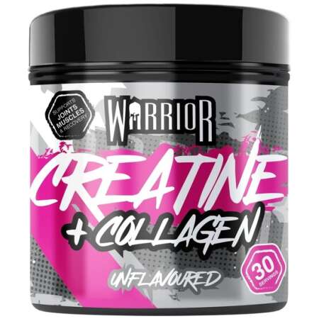 Warrior Creatine + Collagen, Unflavoured - 270g