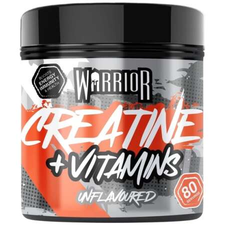 Warrior Creatine + Vitamins, Unflavoured - 360g