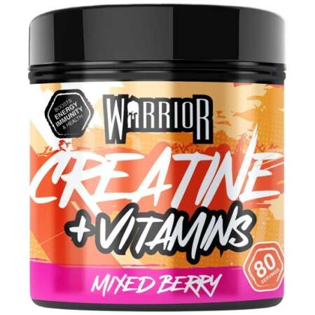 Warrior Creatine + Vitamins, Mixed Berry - 360g