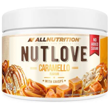 Allnutrition Nutlove, Caramello with Crisps - 480g