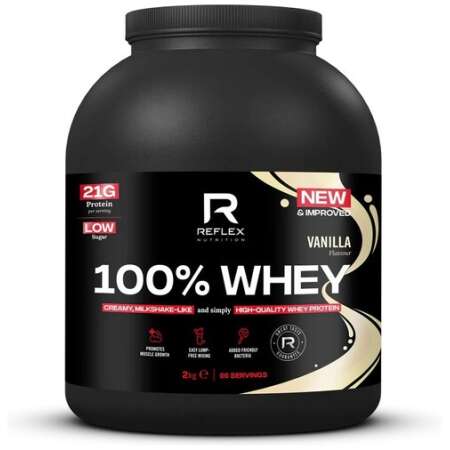 Reflex Nutrition 100% Whey, Vanilla - 2000g