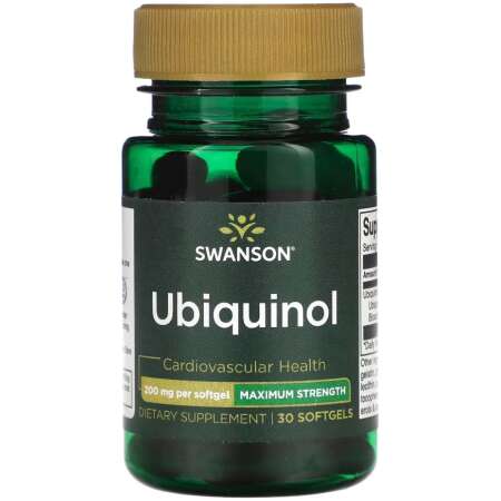 Swanson Ubiquinol, 200mg - 30 softgels