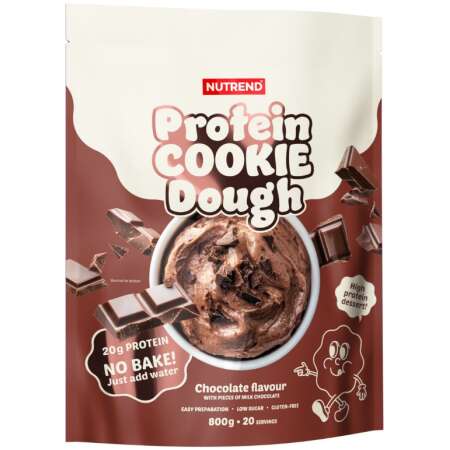 Nutrend Protein Cookie Dough, Chocolate - 800g
