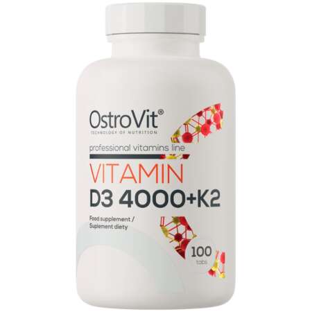 OstroVit Vitamin D3 4000 + K2 - 100 tablets
