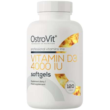 OstroVit Vitamin D3 4000 - 120 softgels