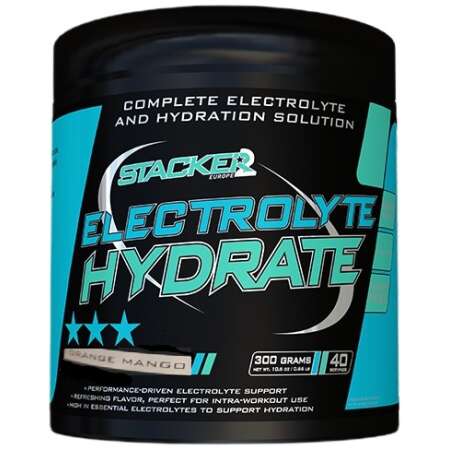 Stacker2 Europe Electrolyte Hydrate, Orange Mango - 300g